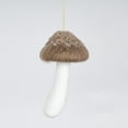 thumbnail image 2 of Mouliraty Mushroom Christmas Ornaments, Christmas Pendant Cute Decoration Gift Green and Brown Christmas Tree Decoration, for Home Xmas Wonderland Party Supplies Decor, Brown, 2 of 4