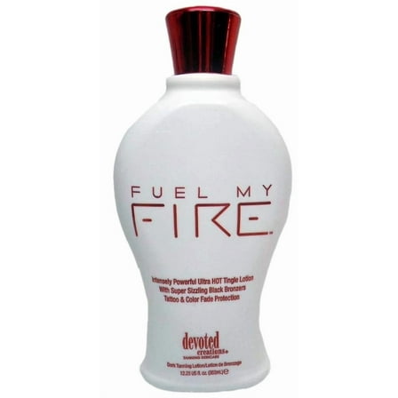 Devoted Creations Fuel My Fire Hydrating Natural Sunless Tanning Lotion, Full Size, 12.25 fl oz, 1 Count