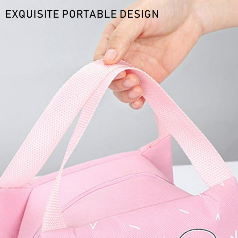 Cat Insulated Lunch Box for Girls Boys Leakproof Portable Lunch