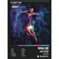 thumbnail image 1 of Nuevo Álbum de Música Doja Cat Scarlet, póster estético Pop Hip Hop rapero, cubierta individual Ep, demonio, lienzo impreso, arte de pared, decoración de habitación, 1 of 4