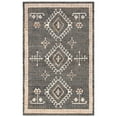 thumbnail image 6 of SAFAVIEH Kilim Lisette Tribal Area Rug, Black/Ivory, 7' x 7' Round, 6 of 7