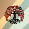 thumbnail image 5 of Metal Wall Art Hanging Decor Iron Modern Wall Sculpture Outdoor Waterproof Accent Piece, Long Lasting Rust Resistant Finish, For Garden Balcony Porch Bedroom Living Room, 5 of 9