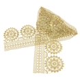 thumbnail image 1 of Rongfmy 1 Yards Lace Ribbon Crafts DIY Embroidered for Sewing Decoration - 11.8cm Wide, 1 of 8
