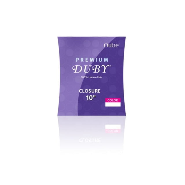 OUTRE PREMIUM DUBY 100% CABELLO HUMANO CIERRE HH DUBY 10 PULGADAS (1B)