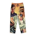 thumbnail image 4 of Grand Theft Auto Women's Pajama Pants Lounge Daily Novelty Cozy Sleep Bottoms Pants Sleepwear With Pockets, 4 of 8