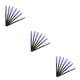 thumbnail image 2 of Cepillo de pestañas desechables Seitruly 50 piezas varitas de nailon para rímel aplicador portátil negro luz púrpura, 2 of 6