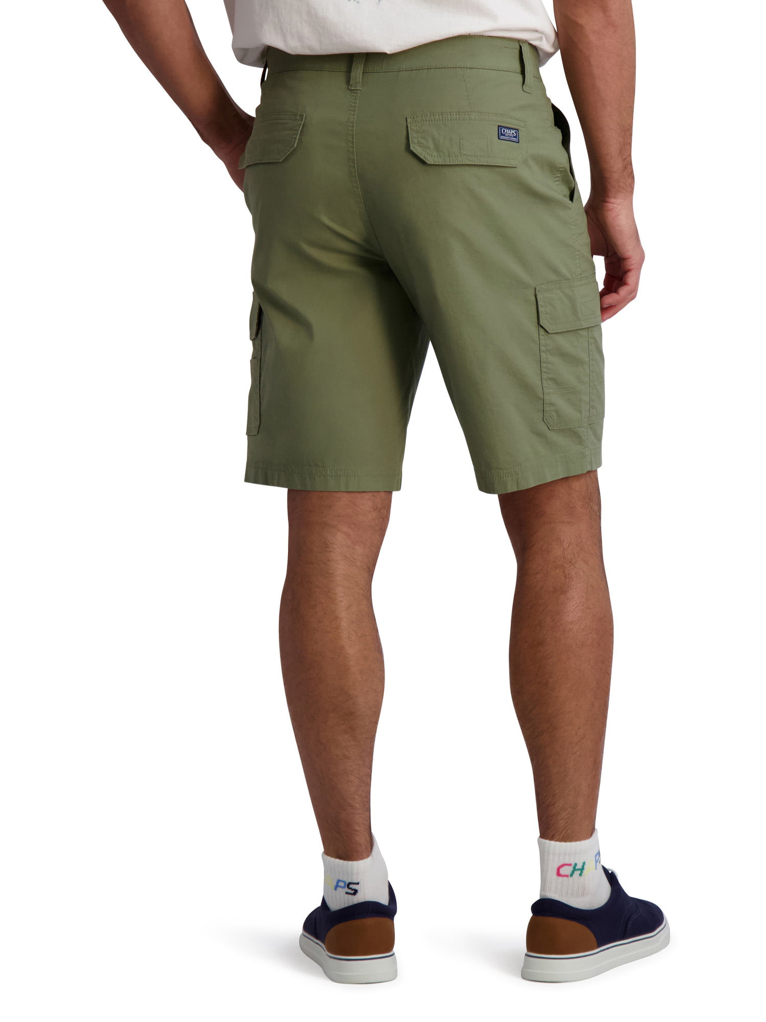 wastafel oppakken Klem Chaps Men's Stretch Poplin Cargo Shorts, Sizes 28-52 - Walmart.com