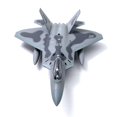 thumbnail image 2 of thinson USA Airlines F-22 Raptor Airplane Model Fighter Aircraft 1/100 DieCast Model, 2 of 9