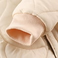 thumbnail image 6 of MXIEZI Toddlers Kids Baby Lapel Warm Cotton Jacket Button Snowsuit Outerwear for Boys Girls Winter Cotton Jacket Coats for 1-12 Years old, 6 of 9