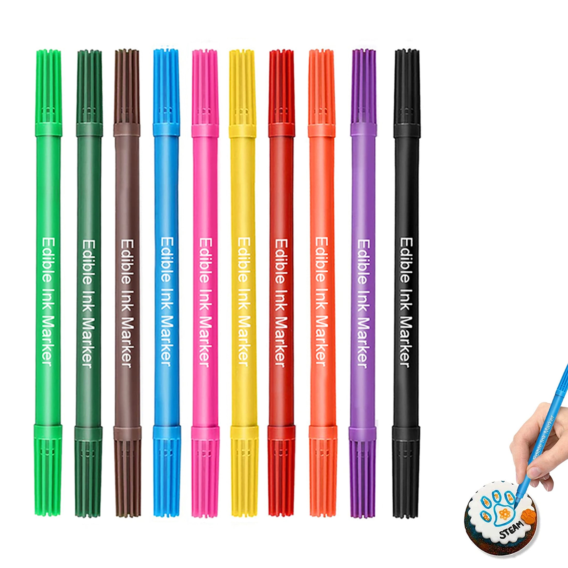 Buy DOMISL DIY Edible Paint Pen, Baking Accessories Food Coloring Pen
