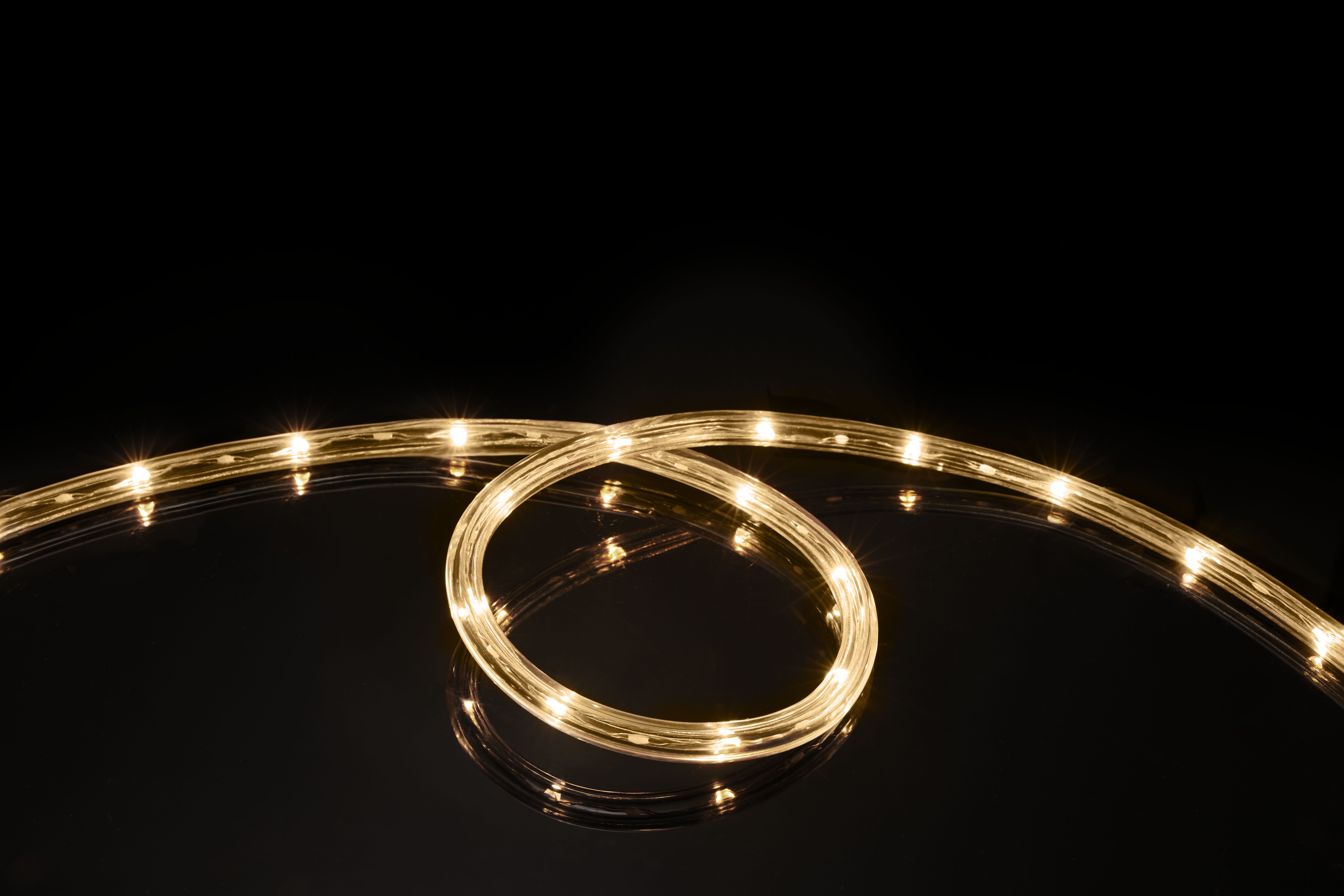16ft LED Ultra Flex Rope Light, Warm White; Use Indoor or Outdoor;  Connectable up to 250ft; AC 120v Plug-in - Walmart.com