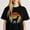 Black-4, variant on Women's La Mancha Goat Mom Graphic Tee for Women S-4XL Mother's Day Gift