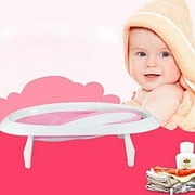 KARMAS PRODUCT Infant EasyStore Comfort Tub Soft Foldable Newborn Bathtub/Lovly Pink for Girl
