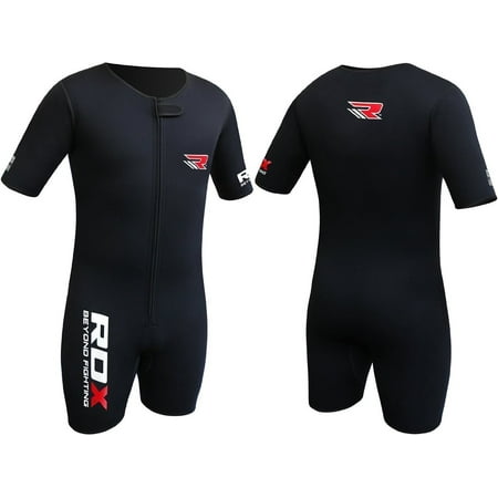 RDX Sweat Sauna Suit Shirt Rash Weight Loss Slimmimg Fitness Gym Exercise Training