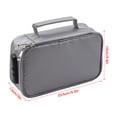 thumbnail image 2 of moobody Fireproof File Document Bag Safety Organizer with 3-Digit Lock Zipper Closure Fire & Resistant Money Pouch Multi-Layer Case for Home Office Travel Passport Certificates, 2 of 7