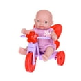 thumbnail image 2 of KOYPTL 6 Inch Mini Reborn Baby Doll Toy Set For Toddlers 1-3,Newborn Dolls Collection Includes Baby Doll And Cart,Play House Simulation Dolls Christmas Birthday Gift For Kids Boys Girls 3 4 5+, 2 of 6