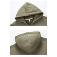 thumbnail image 3 of Trendy Mens Zip Up Hoodies Oversized Long Sleeve Hooded Sweatshirt Vintage Streetwear Hoodie, 3 of 6