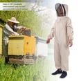 thumbnail image 1 of Traje protector de apicultura, bata protectora de apicultura profesional, chaqueta protectora de apicultura diseñada meticulosamente, 1 of 8
