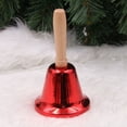 thumbnail image 1 of Adornos navideños Calibre 6,5 cm Campana de hierro de metal de Papá Noel multicolor Campana de mano de Papá Noel, 1 of 6