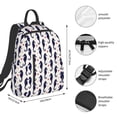 thumbnail image 2 of Disketp Seahorses and Hearts Mochila Ligera e Impermeable, Mochila de Día Resistente para Viajes, Senderismo y Uso Diario para Hombre y Mujer, 2 of 7