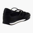 thumbnail image 5 of Naturalizer Tallulah Women's Flats Black Leather/Mesh Size 7.5 M, 5 of 8
