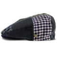 thumbnail image 2 of Patchwork - Walrus Hats Navy Plaid Patchwork Polyester Kids Ivy Cap (Toddler, Boys, Youth), 2 of 3