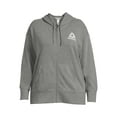 thumbnail image 3 of Reebok Women's and Women's Plus Day to Day Zip Up Hoodie, Sizes XS-4X, 3 of 5