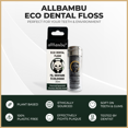 thumbnail image 4 of allBambu Eco Dental Floss - Charcoal Spearmint, 4 of 7