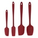 thumbnail image 1 of Juego de espátulas de silicona Unique Bargains Calor Resistente Rojo, 1 of 7