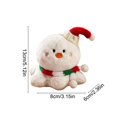 thumbnail image 3 of Christmas Stuffed Ornaments, Cute Santa Snowman Reindeer Gingerbread Man Stuffed Dolls, Holiday Stuffed Figures For Xmas Tree Hanging & Desktop Display, 3 of 6