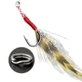 thumbnail image 5 of 3PC BIQIANWO fish baits Red Silver Gold Green White Black Fishing Lures Ultra Long Casting Iron Plate Special Electroplated Freshwater Saltwater, 5 of 9