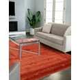 thumbnail image 5 of Unique Loom La Jolla Collection Area Rug - Floral (10' x 13' 1" Rectangle Rust Red), 5 of 7