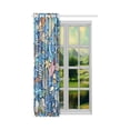 thumbnail image 3 of MKHERT Nautical and Marine Pattern Window Curtain Living Room,Bedroom Window Drapes 52x84 inch, 3 of 3