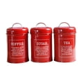 thumbnail image 2 of Set de Recipiente de Almacenamiento Sunnimix 3 Piezas Rojo 10x17cm, 2 of 8
