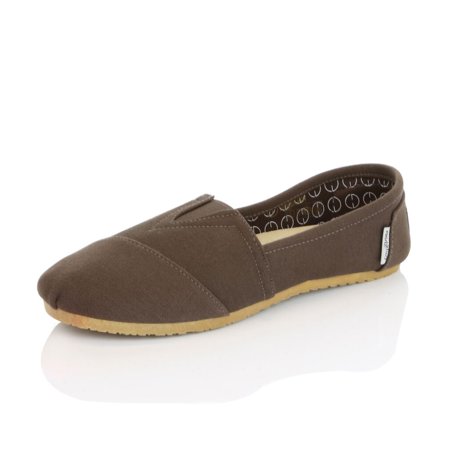 Dailyshoes Dailyshoes Classic Flat Slip On Casual Shoes Elastic