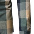 thumbnail image 3 of Dress Shirts for Men Stretch Slim Fit Long Sleeve Button Down Shirts Business Formal Dress Shirts Mens Casual Muscle Fit Collar Plaid Shirts, 3 of 6