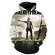 thumbnail image 3 of Sudadera con capucha de The Walking Dead con estampado 3D de drama televisivo de terror para hombres y mujeres, sudaderas con capucha de gran tamaño para Halloween, ropa de calle, 3 of 5