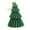 Green M, variant on Christmas Tree Scented Candles for Festive Table Decorations, Exquisite Holiday Candle Ornaments and Gifts, Green Color, Size M
