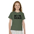 thumbnail image 3 of Book Club Nerd Nerdy Geeky Hipster Girls Kids T Shirt Tees Teen Brisco Brands L, 3 of 6