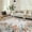 Beige, variant on Washable 2x6 Runner Rugs, Large Living Room Rug, Non-Slip Soft Floral Rugs for Bedroom, Botanical Area Rug Carpet for Dining Room Guest Room (Beige,2'x6')