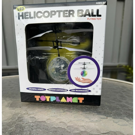 TOYPLANET Helicopter Ball Motion Controlled Flying Toy Multi-Color