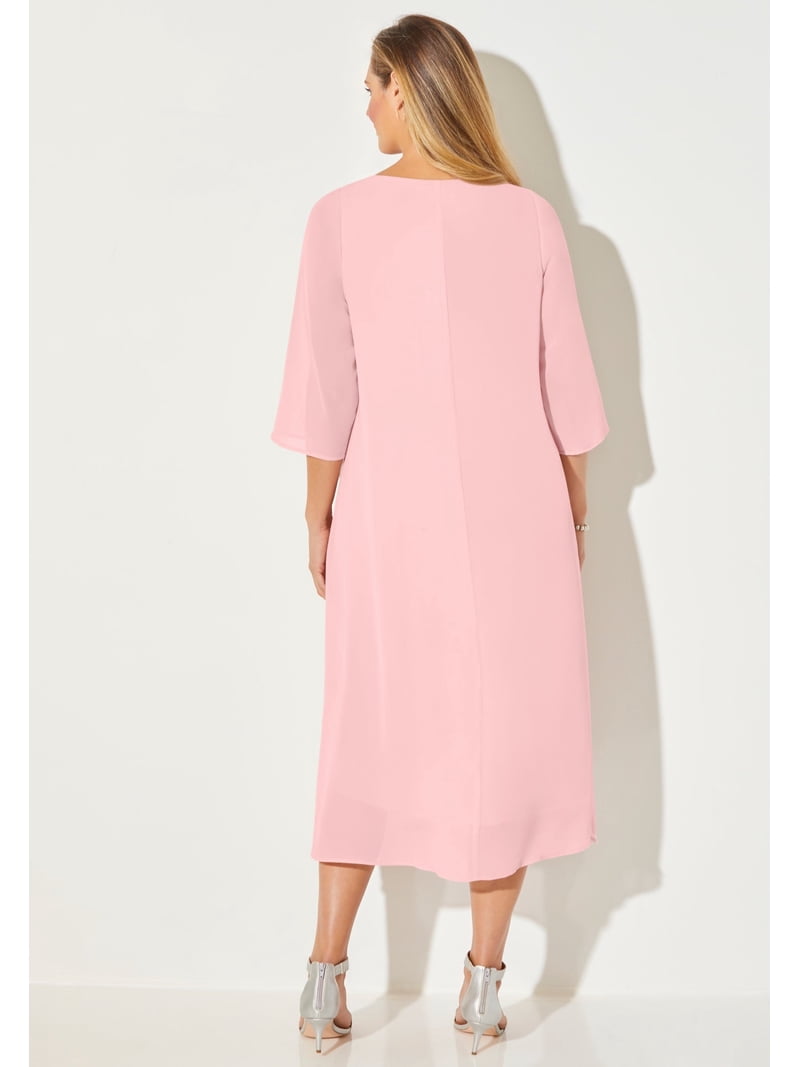 midnight dazzle mesh flyaway dress Plus Size Women's Midnight Dazzle Flyaway Dress by Catherines in Midnight Berry (Size 4X)