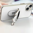 thumbnail image 1 of Cute Astronaut Stand Phone Case For Iphone 13 12 Pro Max Plating Silicone Cover, 1 of 1