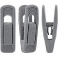 thumbnail image 1 of Clips para perchas de terciopelo, clips para perchas de pantalones, clips de terciopelo, clips para dedos fuertes, perfectos para perchas de terciopelo fino, 20 piezas, 1 of 7
