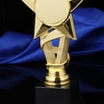 thumbnail image 2 of Trofeo de plástico de 20 cm para competiciones, trofeo de recompensa con cinta de estrella para niños, copa de premio para actividades creativas, 2 of 5