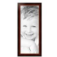 thumbnail image 2 of ArtToFrames 11" x 28" Matte Mahogany with Gold Accent Diploma Picture Frame, 11x28 inch Brown Wood Poster Frame (WOM-5109),  Pack, 2 of 7