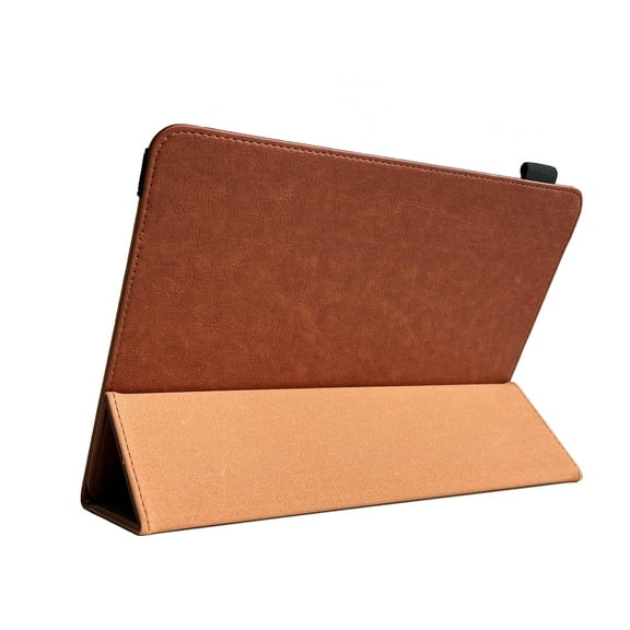 TECH CIRCLE Universal Case for 7.9" to 8.4" Tablet - Fold Stand Flip Leather Classic Case for Onn 8" /Galaxy Tab 8.0" 8.4" /Lenovo Tab 8" /iPad Mini 7.9" 8.3" /Gateway 8 Inch Android Tablet, Brown