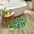 thumbnail image 4 of Qianduo Mats,Bath Mat for Bathroom Green Boho Bathroom Rugs Non Slip Cute Leaves Small Bath Rug Soft Absorbent Washable Carpet for Tub Shower Doormat Decor, 4 of 6