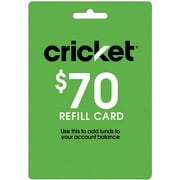 Cricket Wireless $70 e-PIN Top Up (Email Delivery)