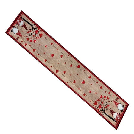 

Cglfd Valentine S Day Table Runner 13X70 Inch Table Runner Valentine S Day Party Table Runner Decoration